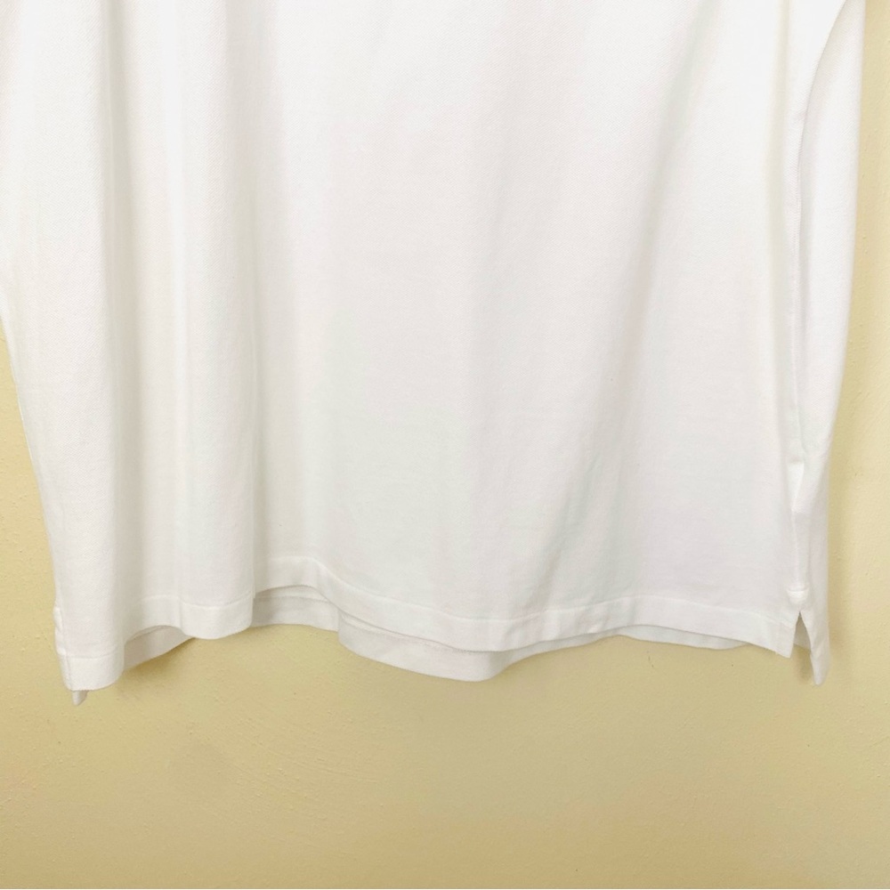 Polo by Ralph Lauren White Polo Shirt with Blue Logo - Picture 7 of 13